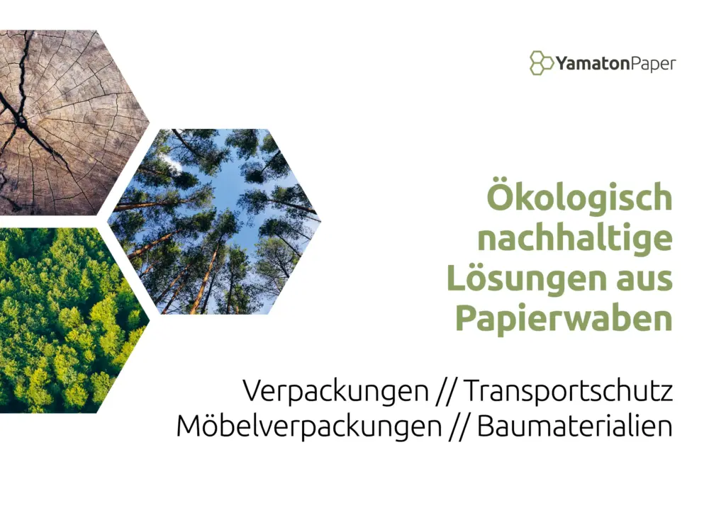 Deckblatt der Broschüre der Yamaton Paper GmbH